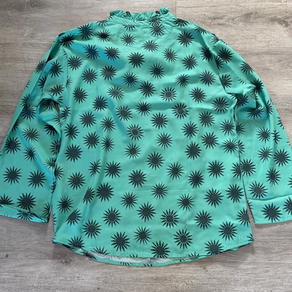 Sheridan French Liv Blouse – Peppermint Twinkle – NWT medium (org $320) - Picture 8 of 8